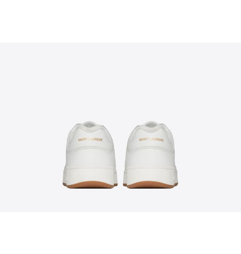 Men's Saint Laurent Low Top White Sneakers