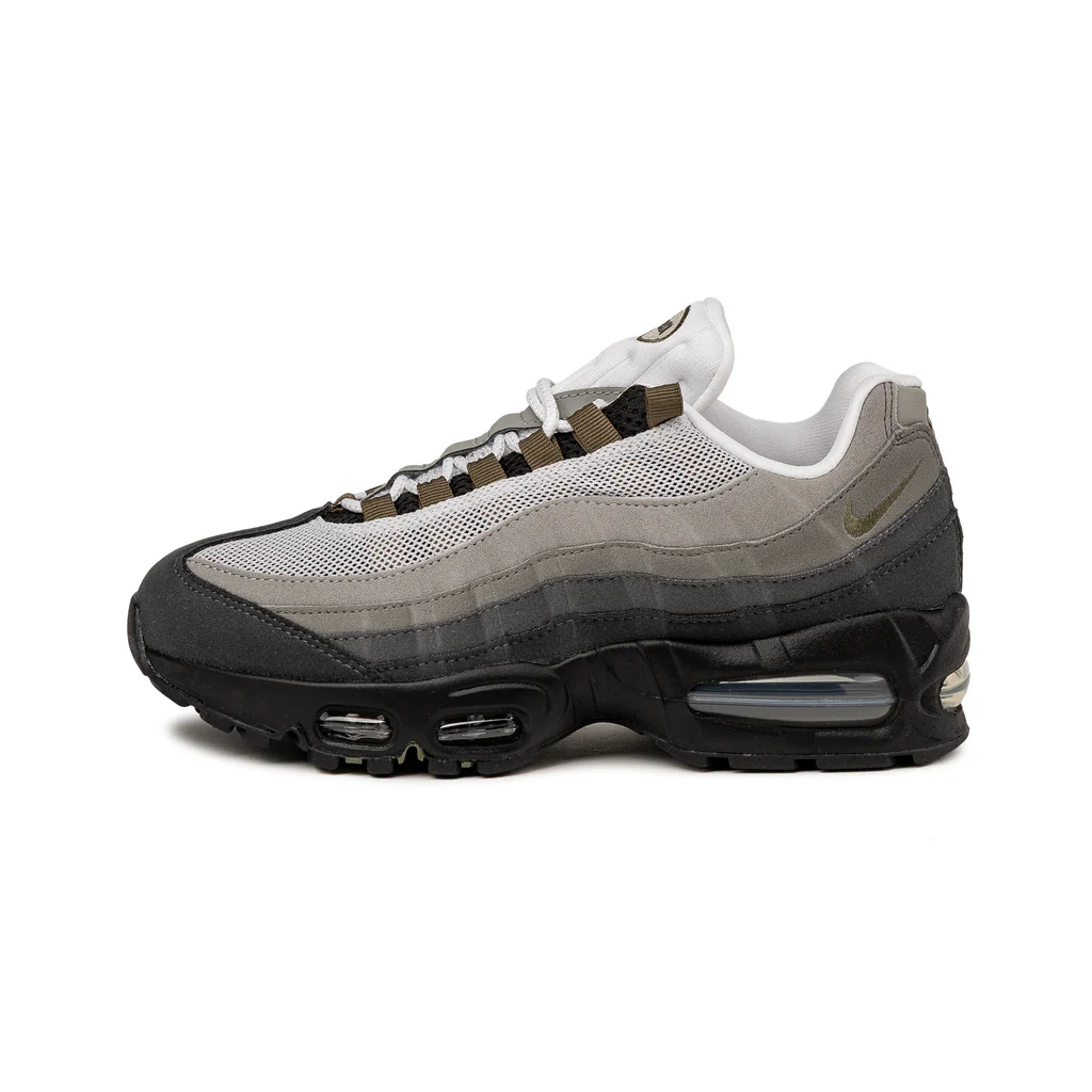 Men's Nike Air Max 95 Black Medium Olive Shoes