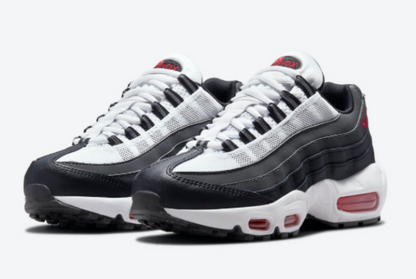 Men's Nike Air Max 95 Iron Grey Red Shoes