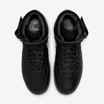 Men's Nike Air Force 1 Mid 'Black & Metallic' Shoes
