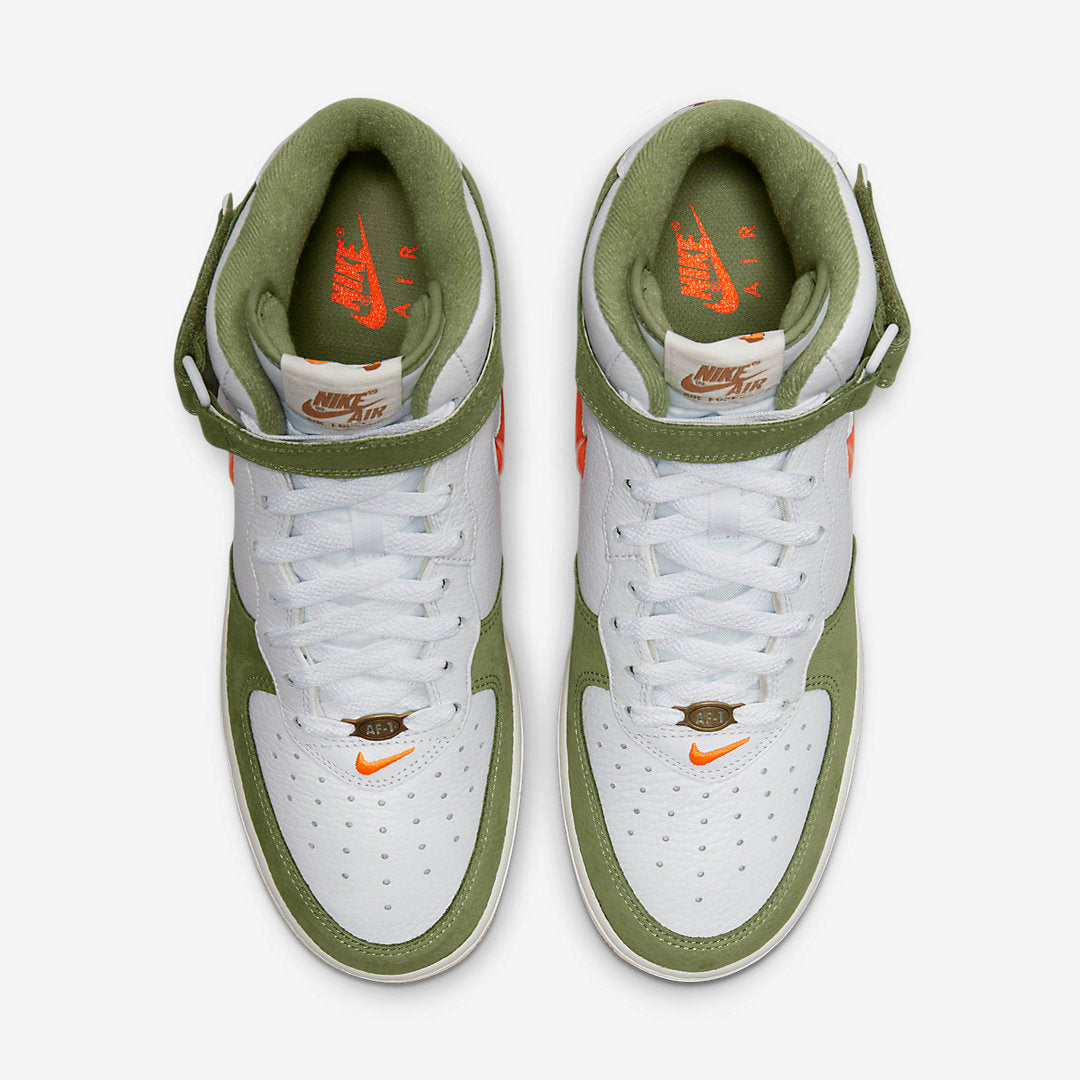 Men's Nike Air Force 1 Mid Olive Green Shoes
