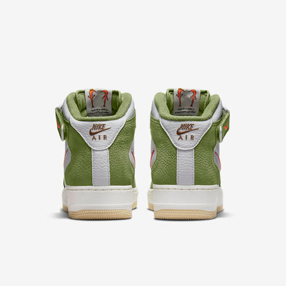Men's Nike Air Force 1 Mid Olive Green Shoes