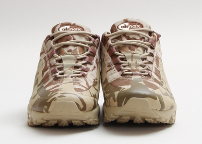Men's Nike Air Max 95 Desert Tan Brown Camo Shoes