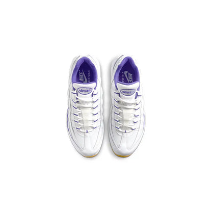 Men's  Nike Air Max 95 White Purple Gum Shoes