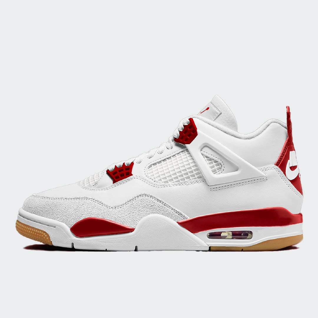 Men's Nike SB x Air Jordan 4 â€œVarsity Redâ€ Shoes