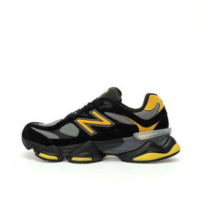 Men's New Balance 9060 'Black Grey Yellow' Shoes