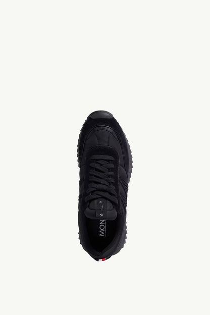Men's Pacey Nylon & Suede Black Sneakers