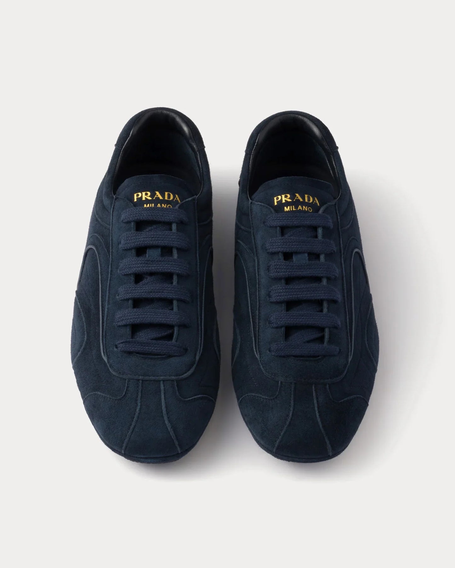 Men's Prada Montecarlo Re-Edition 2005 Leather Navy Sneakers