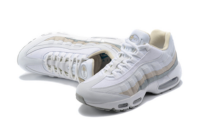 Men's Nike Air Max 95 Grey & White Shoes