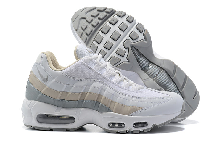 Men's Nike Air Max 95 Grey & White Shoes
