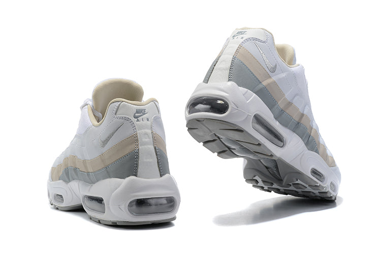 Men's Nike Air Max 95 Grey & White Shoes