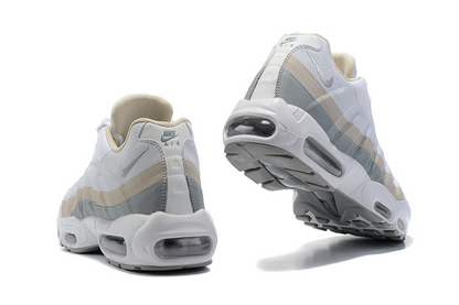 Men's Nike Air Max 95 Grey & White Shoes