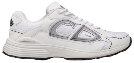 Men's Dior x Stone Island B30 White Mesh Sneakers