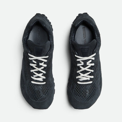 Men’s Bottega Veneta Orbit Flash Suede-Trimmed Shadow Sneakers
