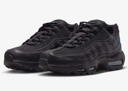 Men's Nike Air Max 95 Black-Blue Shoes