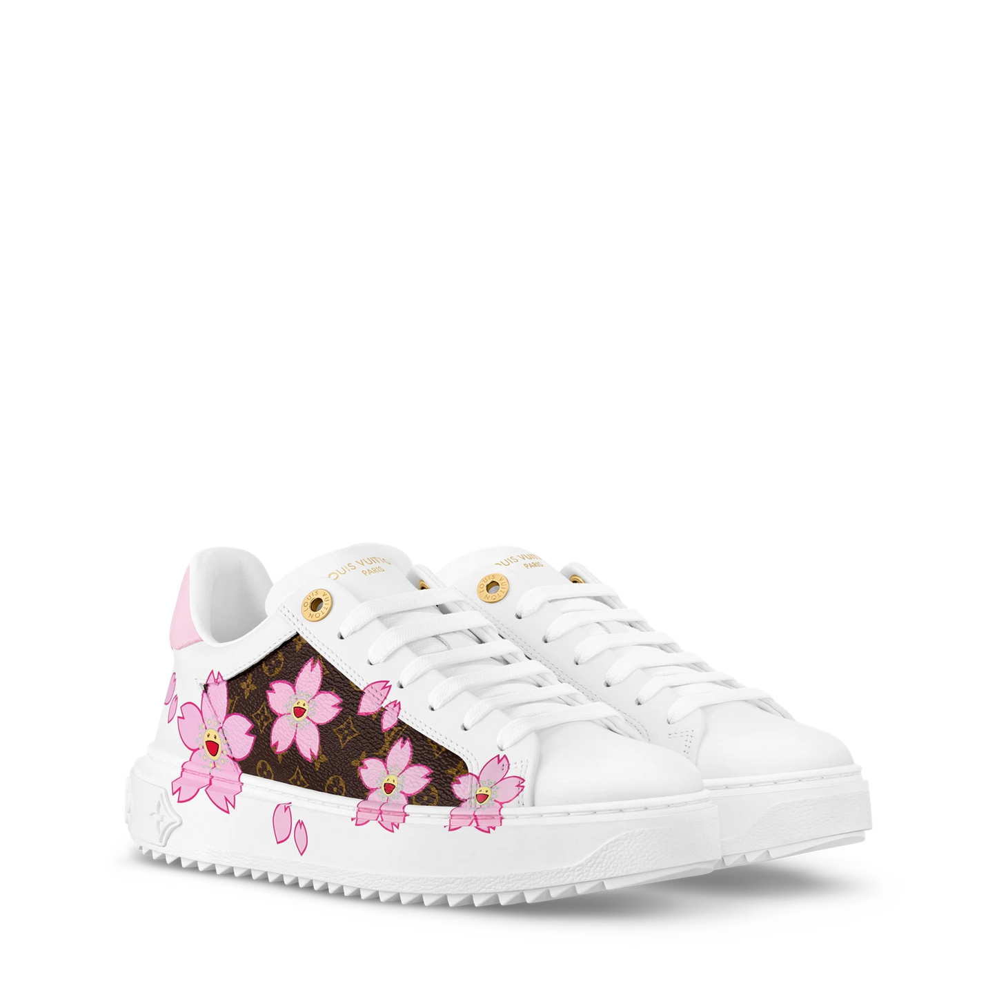 Men's Louis Vuitton Time Out Monogram Logo Sneakers