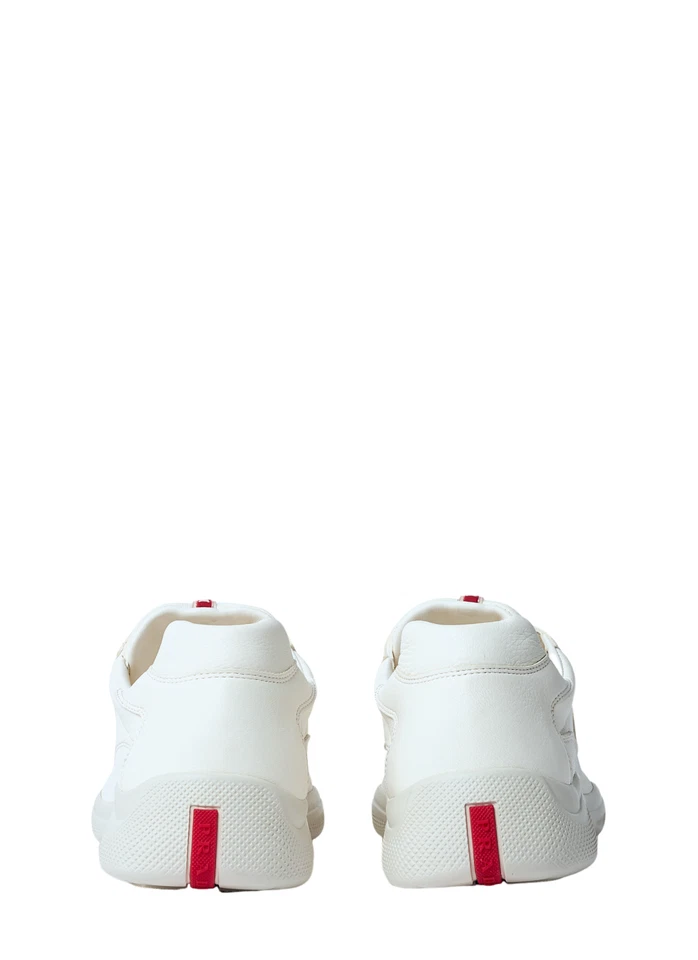Men's Prada America's Cup Ivory Sneakers