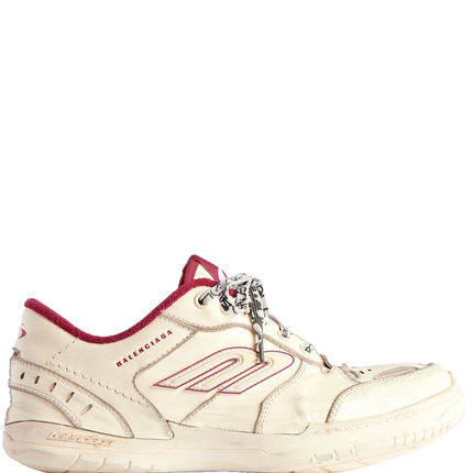 Men' Balenciaga Hamptons Worn-out Trainers White Sneaker