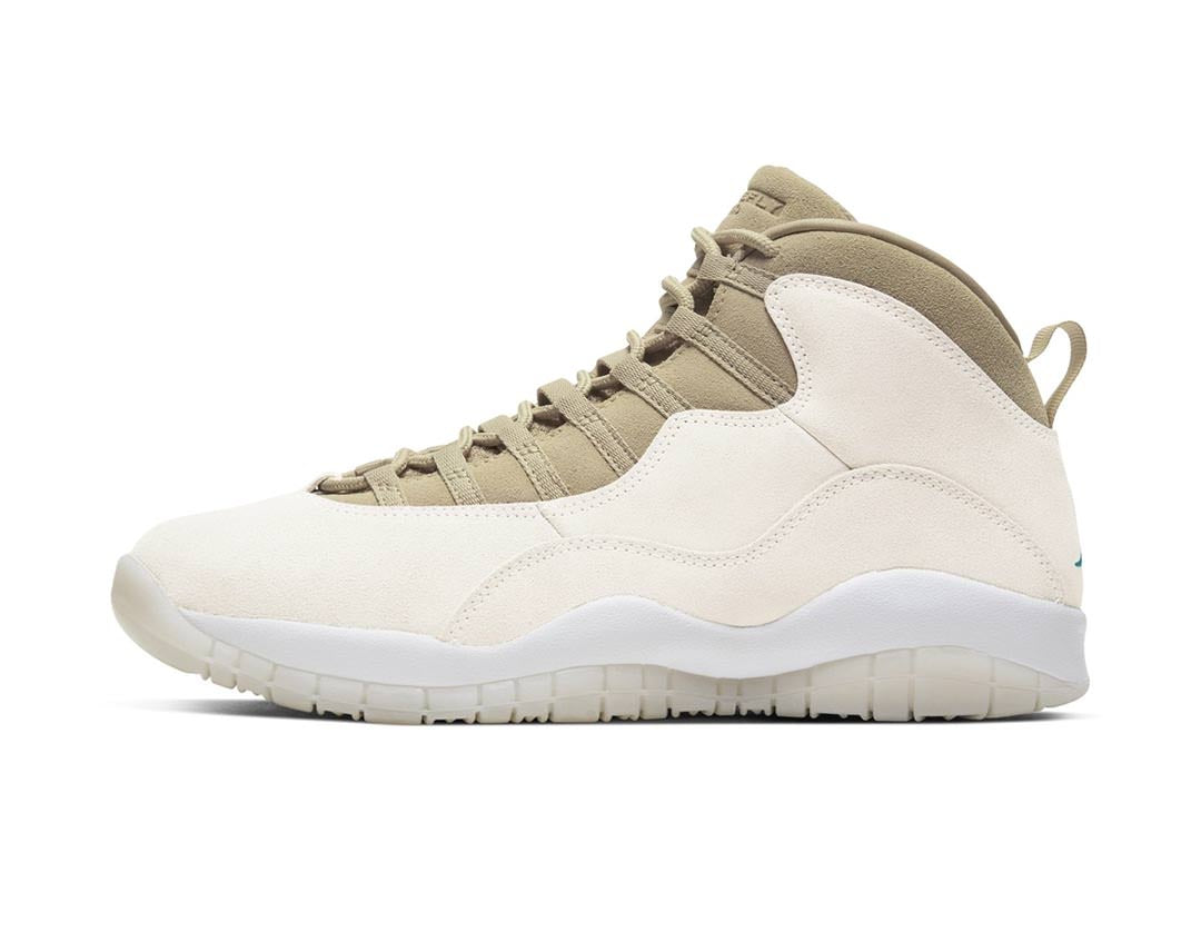 Men's SoleFly x Air Jordan 10 'Sail' Shoes