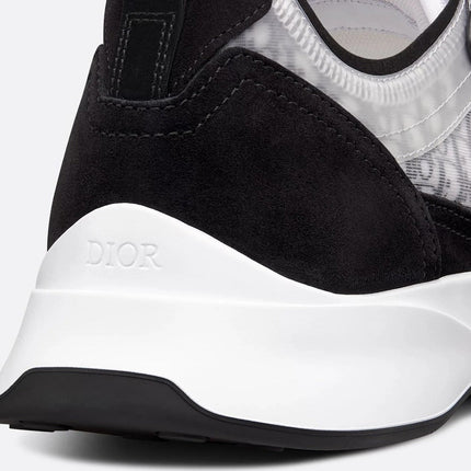 Men's Dior B25 Runner Black Suede Sneakers