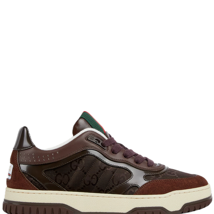 Men's Gucci Re-Web Brown Sneakers