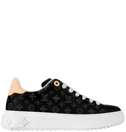 Men's Louis VuittonTime Out Black Sneakers