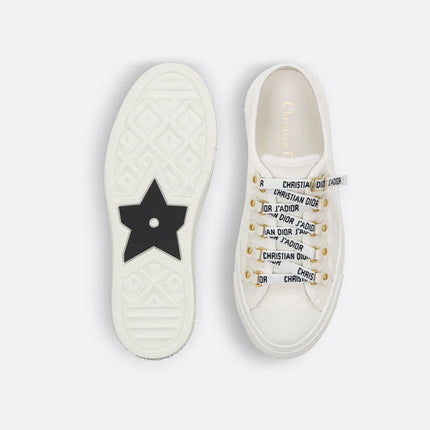 Men's Dior Walk’n’Dior Platform White Sneakers