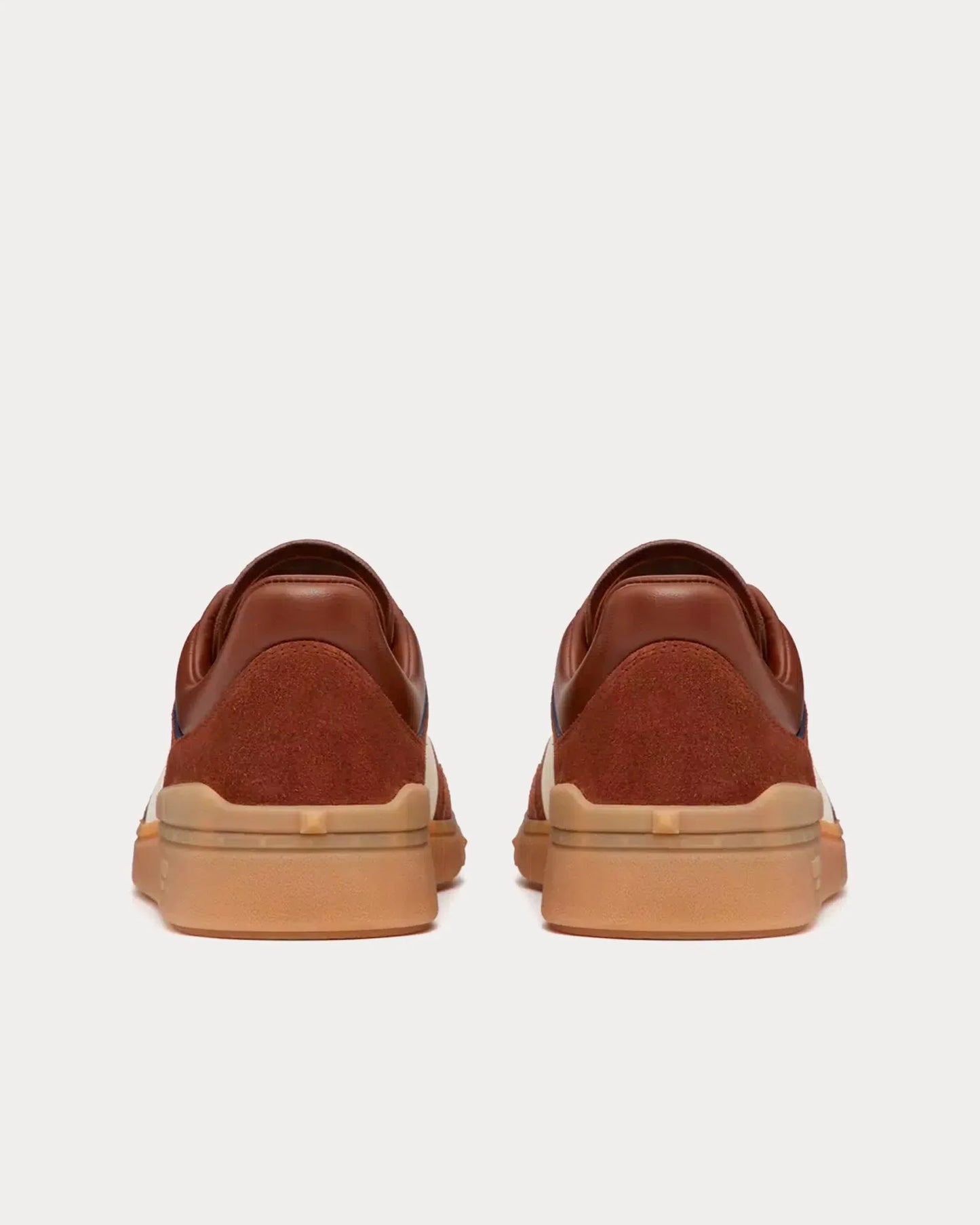 Men's Valentino Garavani Upvillage Low-Top Chocolate Sneakers