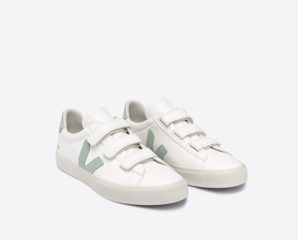 Men's Veja Recife Chromefree White Matcha Sneakers