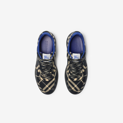 Men’s Burberry Check Terrace Black Sneakers