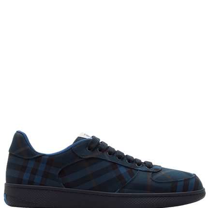 Men’s Burberry Check Terrace Midnight Sneakers