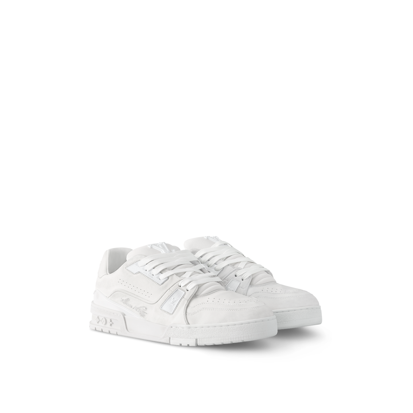 Men's Louis Vuitton Trainer White Sneakers