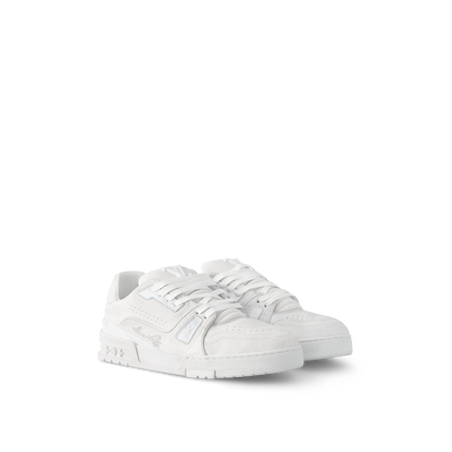 Men's Louis Vuitton Trainer White Sneakers