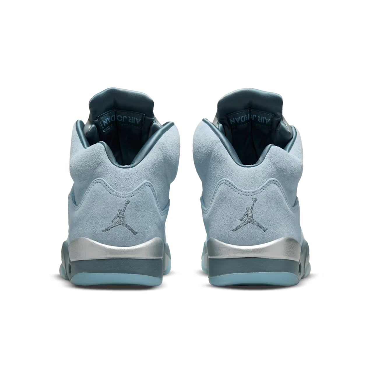 Men's Nike Air Jordan 5 Retro Blue Bird Shoes
