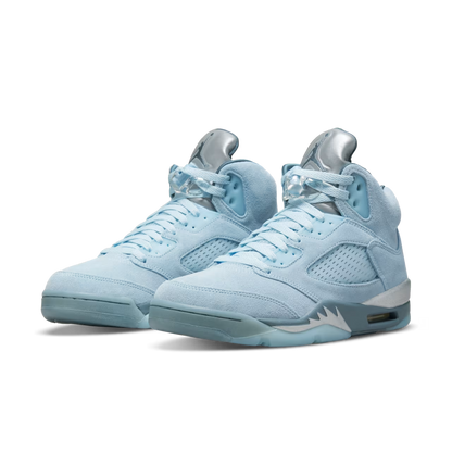 Men's Nike Air Jordan 5 Retro Blue Bird Shoes