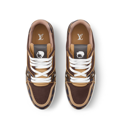 Men's Louis Vuitton Trainer Brown Sneakers