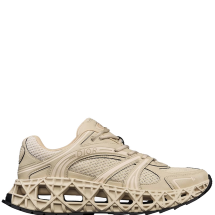 Men's Dior GreyBlack Mesh and Rubber B35 NXXT Beige Sneakers