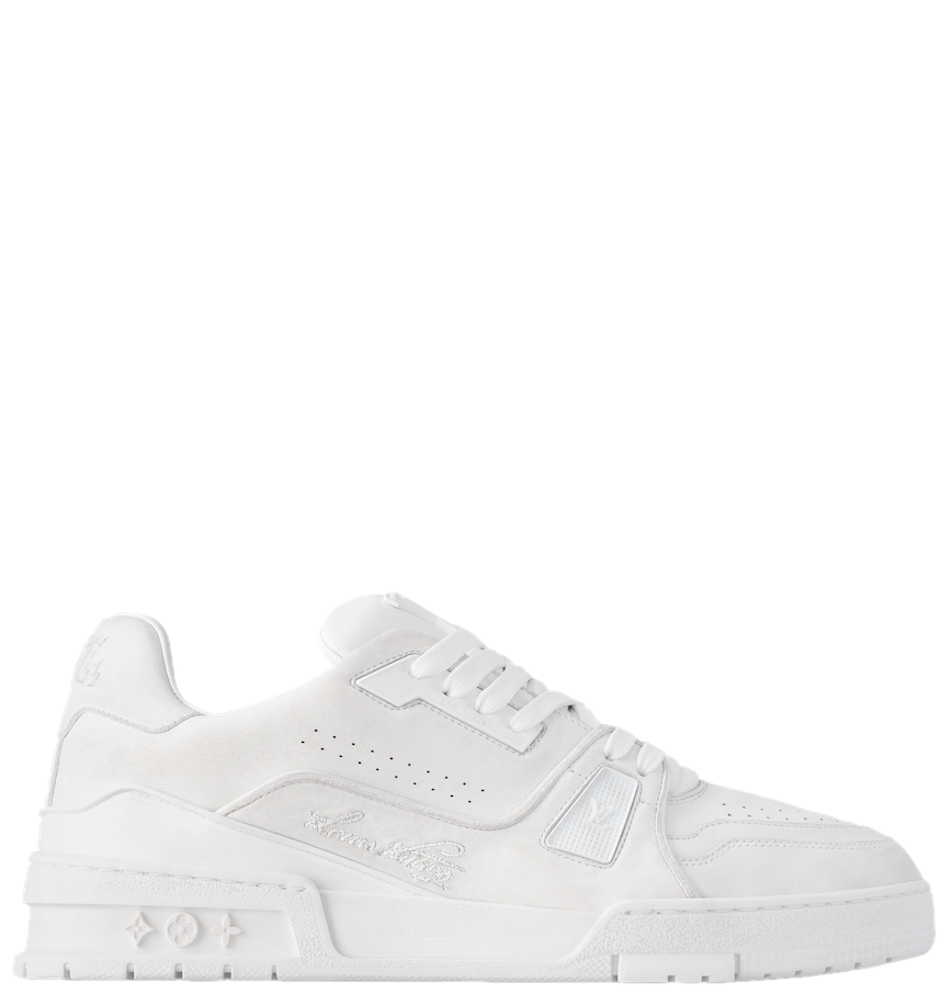 Men's Louis Vuitton Trainer White Sneakers