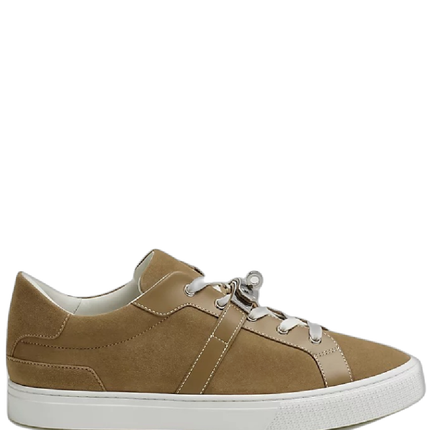 Men's Hermes Day Beige Gobi Sneakers