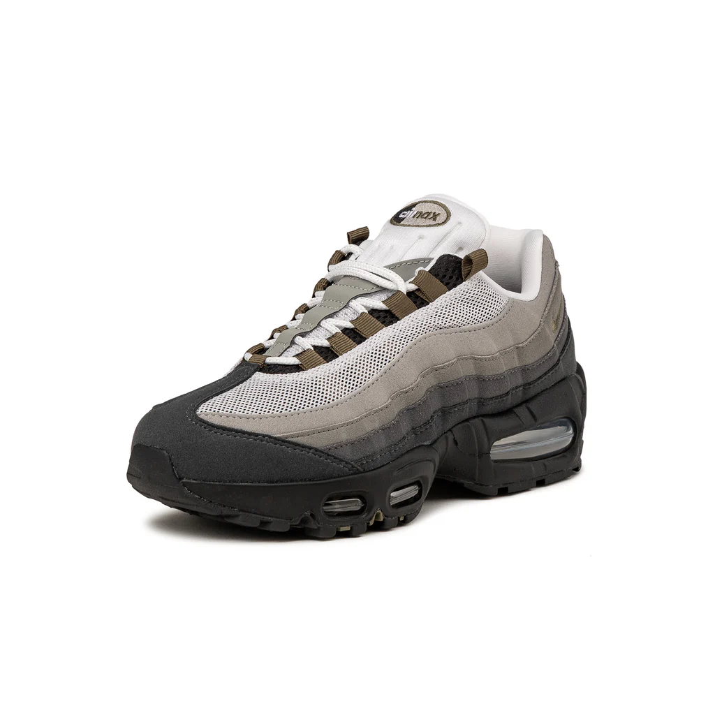 Men's Nike Air Max 95 Black Medium Olive Shoes