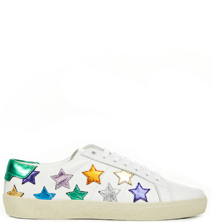 Men's Saint Laurent Court Classic SL06 White Sneakers