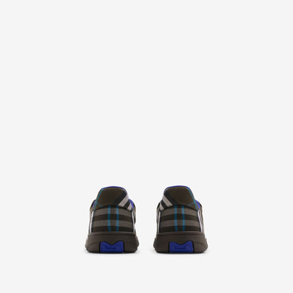 Men’s Burberry Check Terrace Noir Snug Sneakers